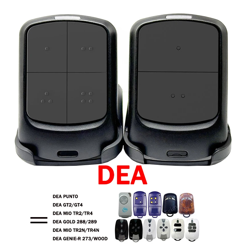 DEA MIO TR2 TR4 TR2N TR4N Пульт дистанционного управления для гаражных ворот DEA GT2 GT4/ GOLD 288 GOLD 289/ PUNTO/ GENIE-R WOOD 273 Передатчик для гаражных ворот
DEA MIO TR2 TR4 TR2N TR4N Пульт дистанционного управления для гаражных ворот DEA GT2 GT4/ GOLD 288 GOLD 289/ PUNTO/ GENIE-R WOOD 273 Передатчик для гаражных ворот