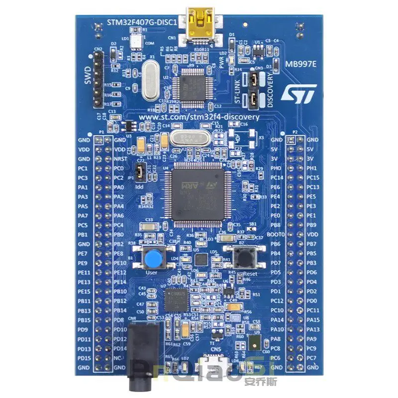 Оригинальный набор для разработки STM32F407G-DISC1 407VGT6 STM32F4DISCOVERY
Оригинальный набор для разработки STM32F407G-DISC1 407VGT6 STM32F4DISCOVERY