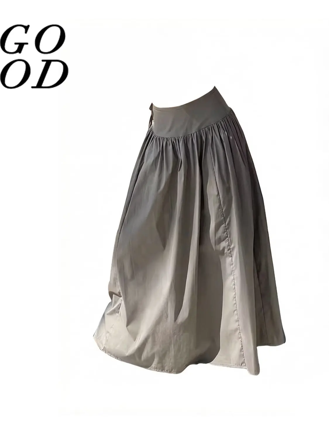 Fashionable Long Skirt Half-length Women's New Pattern Pleated Large Hemline Summer Retro Commuting Intellectual Matching
Fashionable Long Skirt Half-length Women's New Pattern Pleated Large Hemline Summer Retro Commuting Intellectual Matching