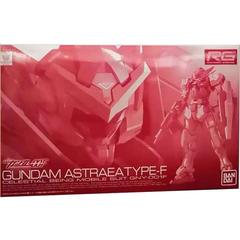 Bandai PB limited RG 1/144 TYPE-F red Goddess of Justice F-type red model cartoon character assembly model set
Bandai PB limited RG 1/144 TYPE-F red Goddess of Justice F-type red model cartoon character assembly model set