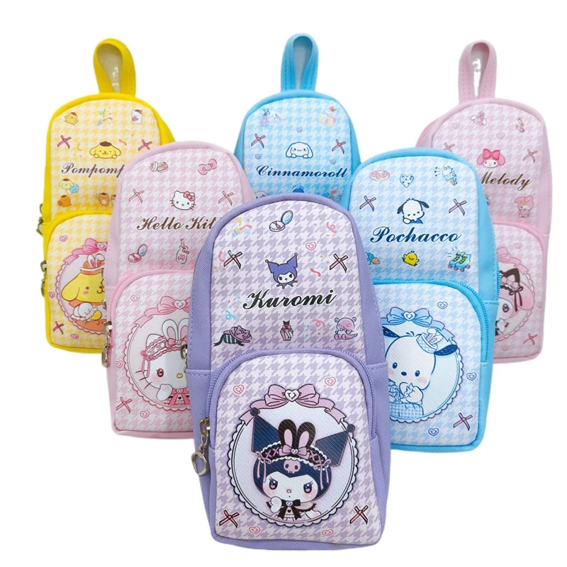 Sanrio пенал мультфильм милый детский рюкзак большой емкости типа Kuromi ручной пенал Hello Kitty корейские канцелярские принадлежности
Sanrio пенал мультфильм милый детский рюкзак большой емкости типа Kuromi ручной пенал Hello Kitty корейские канцелярские принадлежности