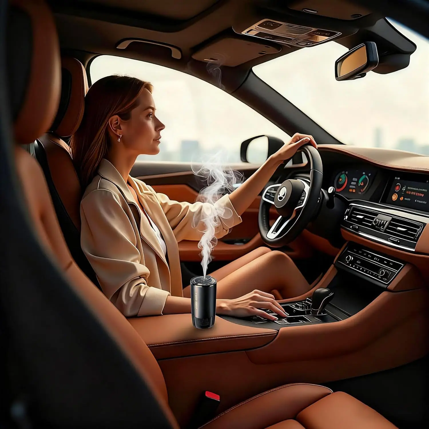 Smart Car Air Freshener Diffuser With Starry Sky Projection, 50ml/1.8OZ Perfume Car Diffuser, 6 Months Long-Lasting Fragrance
Smart Car Air Freshener Diffuser With Starry Sky Projection, 50ml/1.8OZ Perfume Car Diffuser, 6 Months Long-Lasting Fragrance