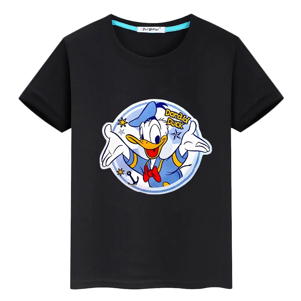 Donald Duck Print 100%Cotton t shirt for kids boy 10years anime Tops Short Disney Kawaii pride tshirt y2k one piece girls clothe
Donald Duck Print 100%Cotton t shirt for kids boy 10years anime Tops Short Disney Kawaii pride tshirt y2k one piece girls clothe