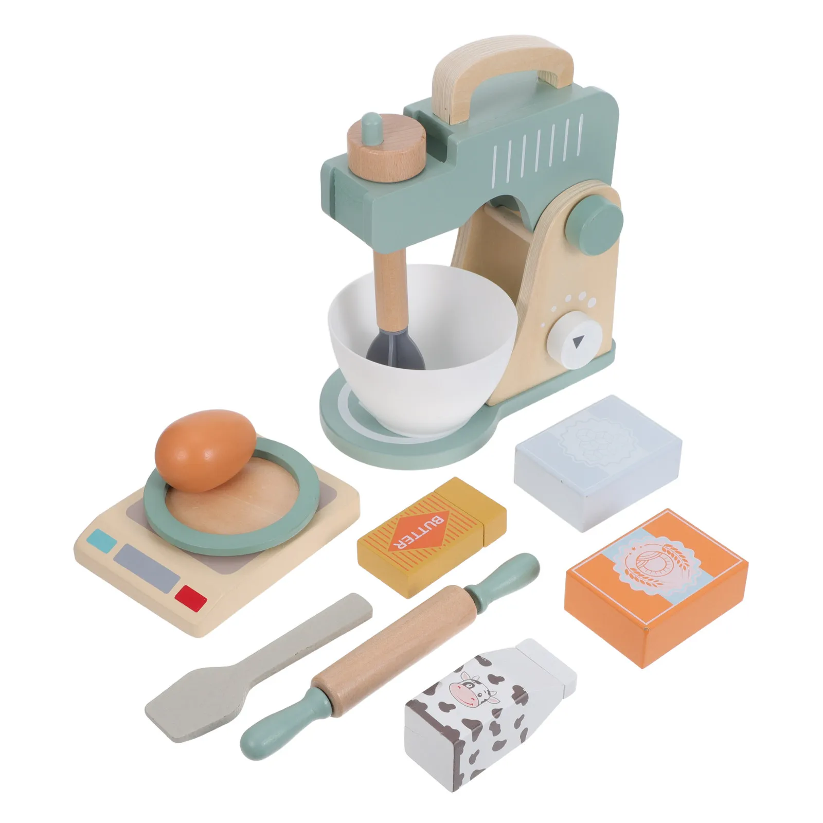 1Set Wooden Kids Kitchen Mixer Pretend Food Accessories Role Play Montessori Learning Cooking Set Early Education Simulation
1Set Wooden Kids Kitchen Mixer Pretend Food Accessories Role Play Montessori Learning Cooking Set Early Education Simulation