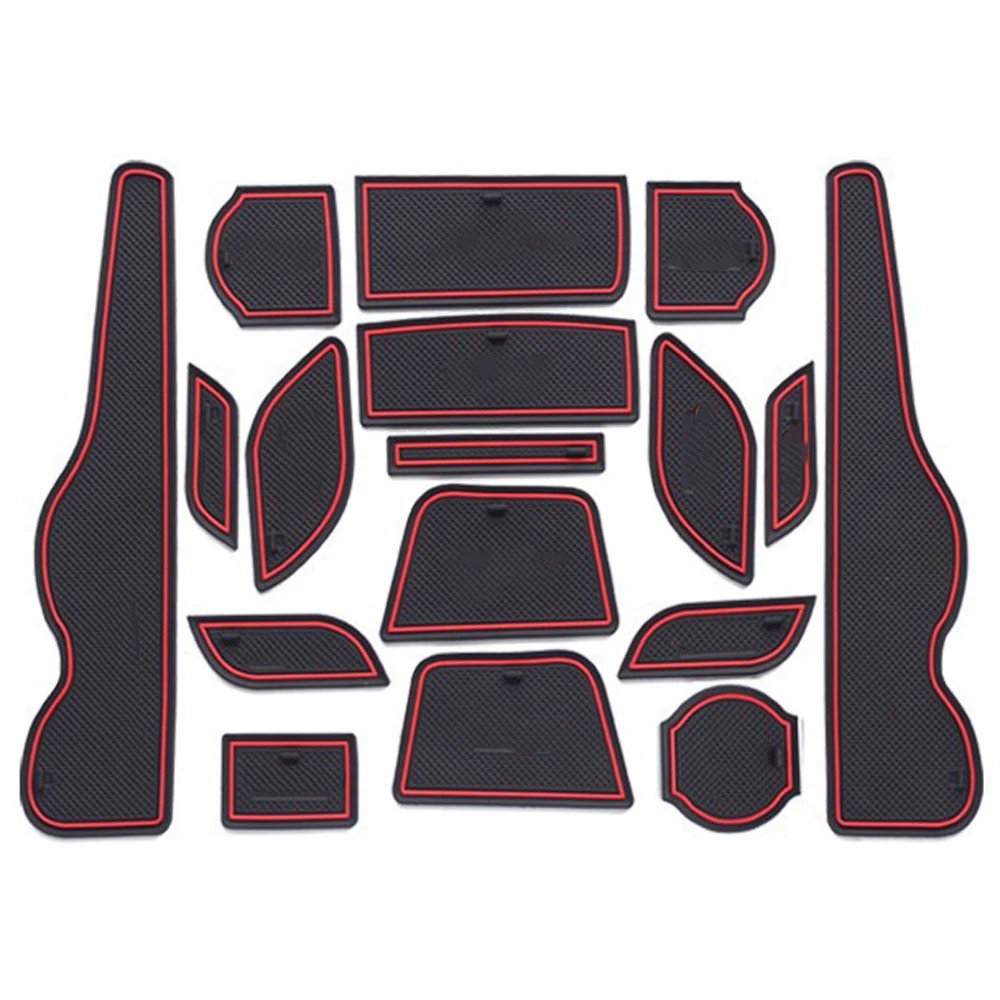 Non-Slip Interior Door Slot Mat for Honda CR-V CRV 2015 2016 Gate Groove Panel Cup Pad Rubber Red / Blue 17Pcs
Non-Slip Interior Door Slot Mat for Honda CR-V CRV 2015 2016 Gate Groove Panel Cup Pad Rubber Red / Blue 17Pcs