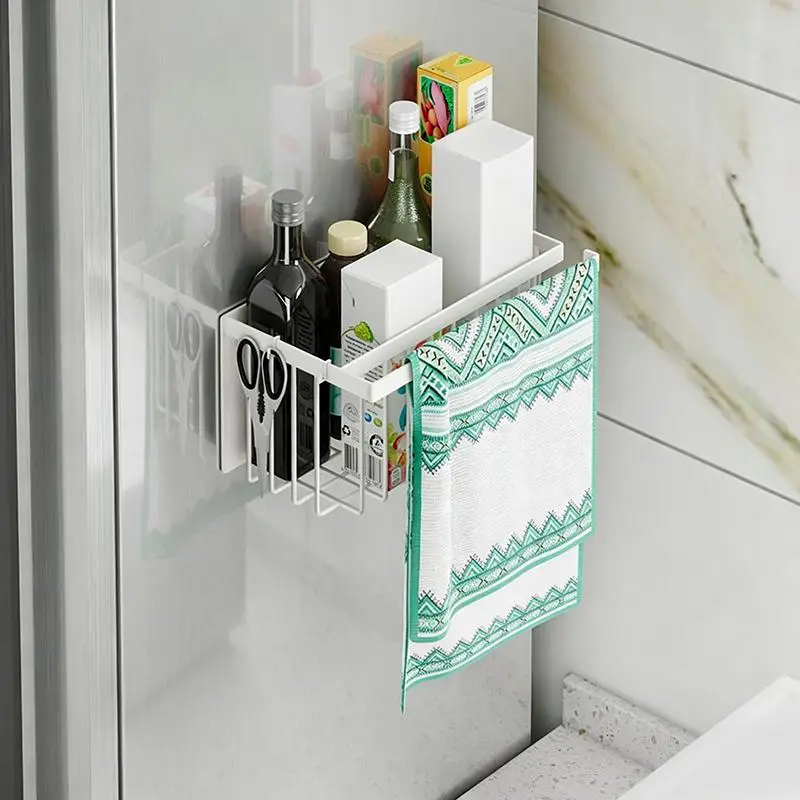 Magnetic Storage Basket, Suitable For Refrigerators side, Microwaves, And Washing Machines, Hollow Design, Easy To Install
Magnetic Storage Basket, Suitable For Refrigerators side, Microwaves, And Washing Machines, Hollow Design, Easy To Install