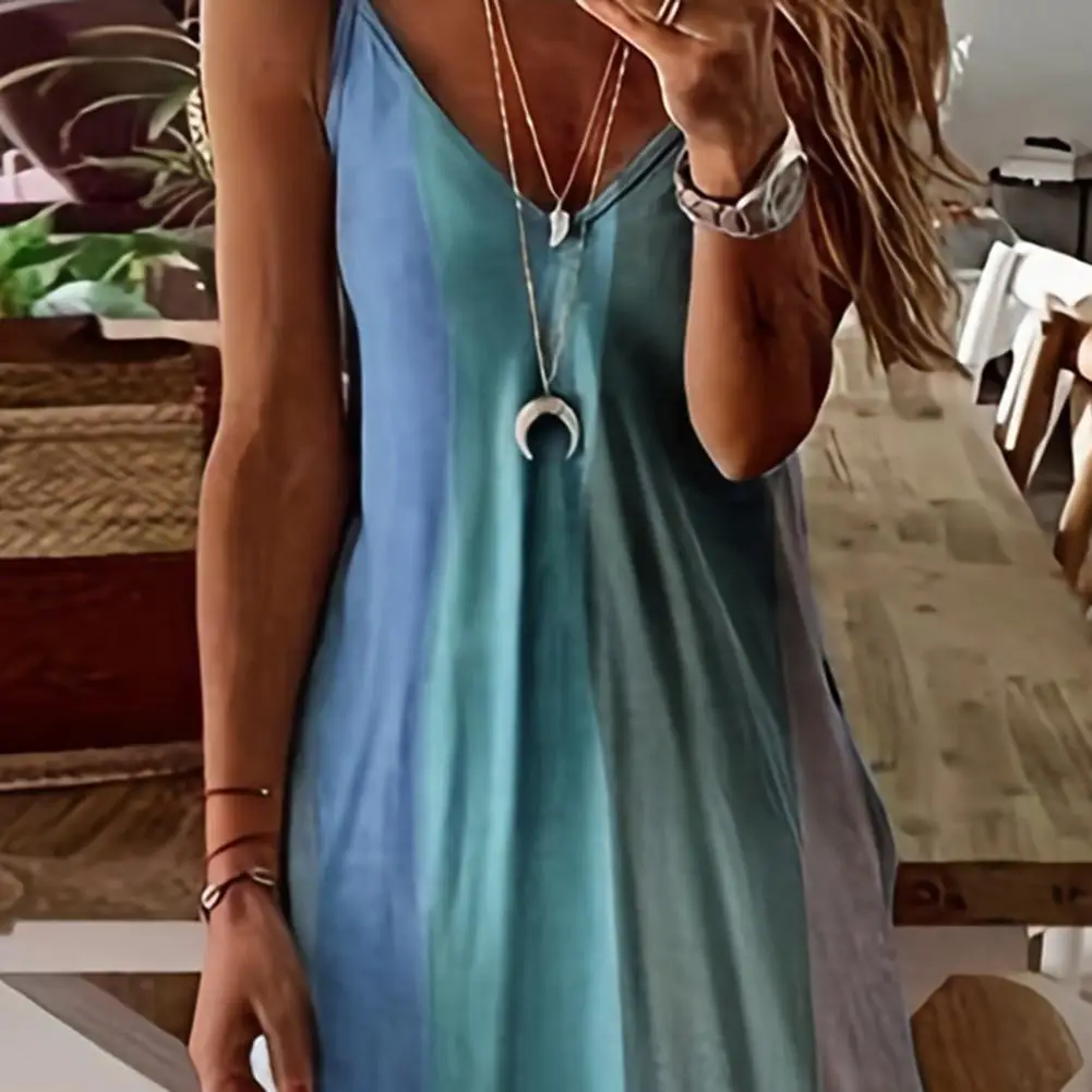 Women Gradient Dress Color Block Women Dress Women's Gradient Maxi Dress Spaghetti Strap Sundress Summer V Neck Flowy Skirt
Women Gradient Dress Color Block Women Dress Women's Gradient Maxi Dress Spaghetti Strap Sundress Summer V Neck Flowy Skirt