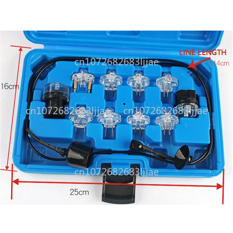 Automobile Line Maintenance Inspection Light Fuel Injector Test Set Fuel Efi Injection Test Model Light Tool
Automobile Line Maintenance Inspection Light Fuel Injector Test Set Fuel Efi Injection Test Model Light Tool