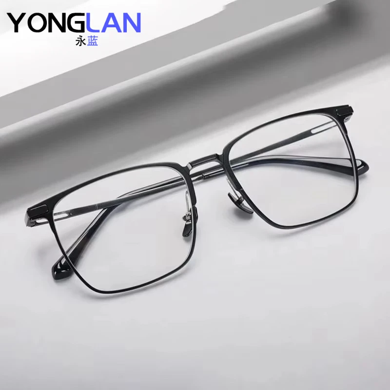 NEW Aluminum Titanium Glasses Men Filter Blue Light Computer Frame Eyeglasses Photochromic Gray Lenses Square Optics Glasses
NEW Aluminum Titanium Glasses Men Filter Blue Light Computer Frame Eyeglasses Photochromic Gray Lenses Square Optics Glasses