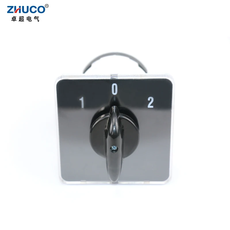 ZHUCO SZL9- 50/4 50A 4 Poles AC660 Main Selector 16 Terminal Screws Universal Changeover Cam Rotary Switch 1-0-2 Three Position
ZHUCO SZL9- 50/4 50A 4 Poles AC660 Main Selector 16 Terminal Screws Universal Changeover Cam Rotary Switch 1-0-2 Three Position