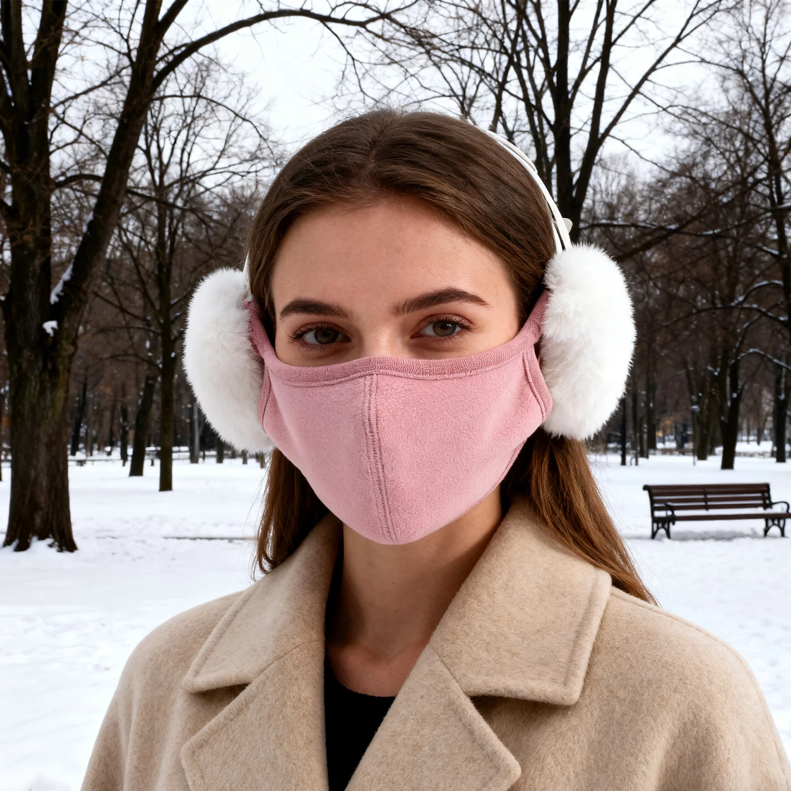 2Pcs Outdoor Warm Face Mask Windproof Full Coverage Thermal Ear Muffs Mask for Cycling Ski Motorcycle Winter Cold Weather
2Pcs Outdoor Warm Face Mask Windproof Full Coverage Thermal Ear Muffs Mask for Cycling Ski Motorcycle Winter Cold Weather