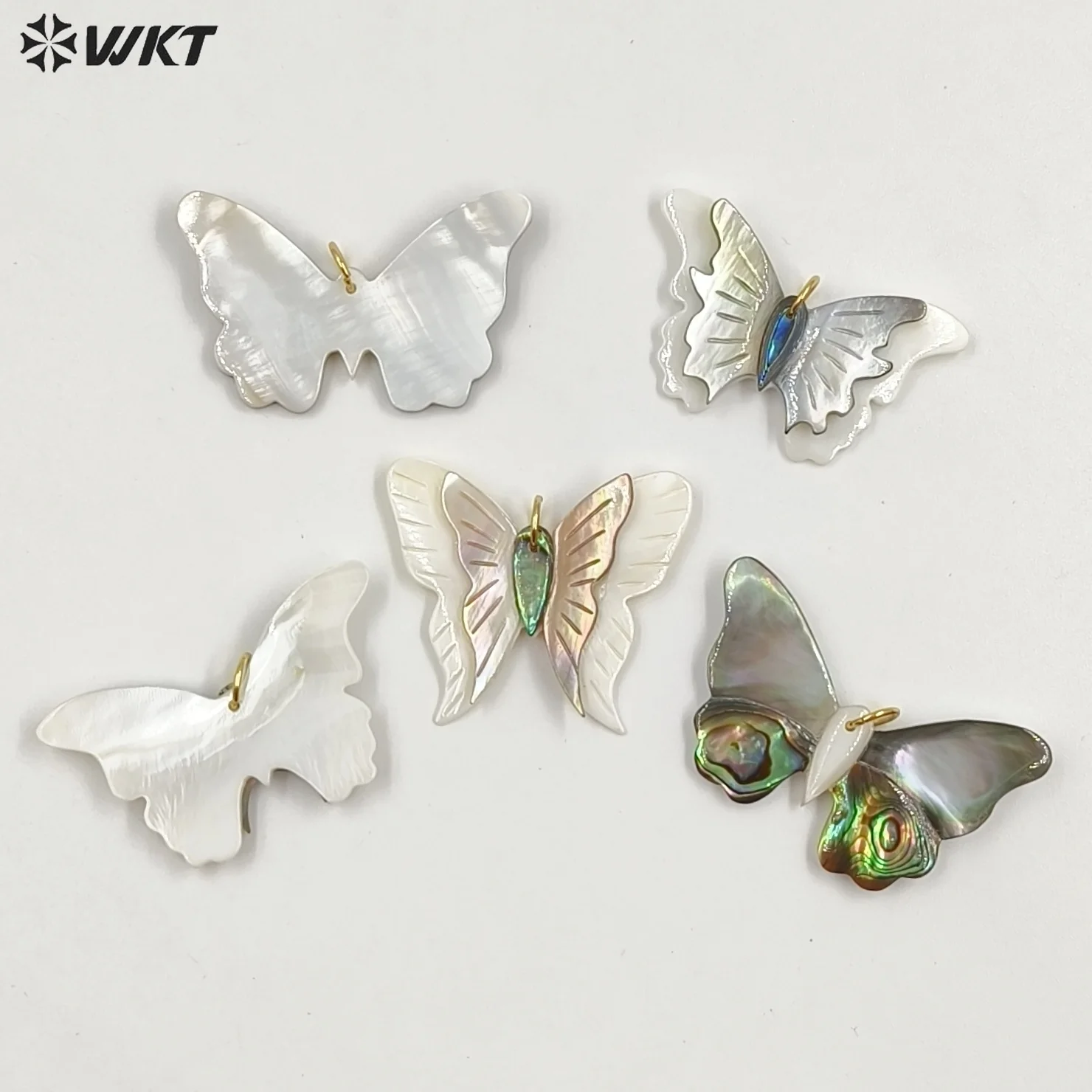 WT-JP466 Beautiful Vaious Designs Natural Shell Butterfly Shape Girl Gold Pendants For Lovely Handmade Necklace Findings
WT-JP466 Beautiful Vaious Designs Natural Shell Butterfly Shape Girl Gold Pendants For Lovely Handmade Necklace Findings