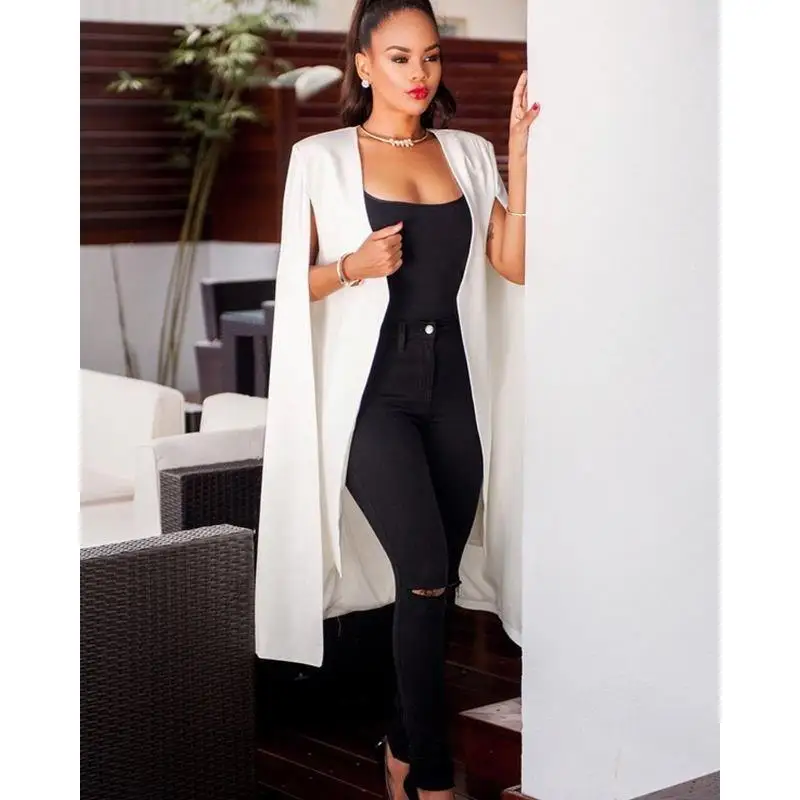 Women's White Casual Long Jaet Street Sle Coat oulder Length Sve Medium Long Version Other 00% Material
Women's White Casual Long Jaet Street Sle Coat oulder Length Sve Medium Long Version Other 00% Material