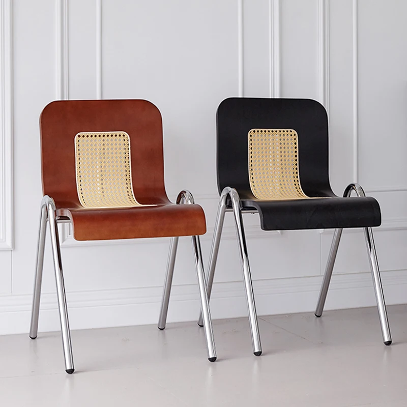 Modern Retro Wood Dining Chair with Metal Leg Comfortable Rattan Cafe Restaurant Chair Stylish Dining Room Kitchen Dinner Chairs
Modern Retro Wood Dining Chair with Metal Leg Comfortable Rattan Cafe Restaurant Chair Stylish Dining Room Kitchen Dinner Chairs