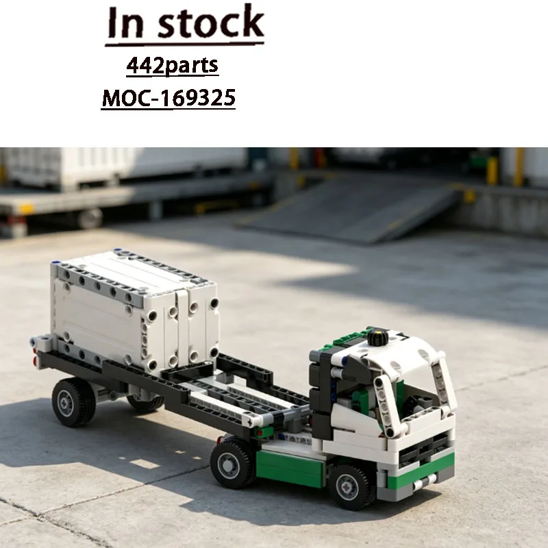 MOC-169325 New Classic Cargo Transport Flatbed Trailer Building Block Model, 442 Parts, Holiday New Year Educational Toy Gift
MOC-169325 New Classic Cargo Transport Flatbed Trailer Building Block Model, 442 Parts, Holiday New Year Educational Toy Gift