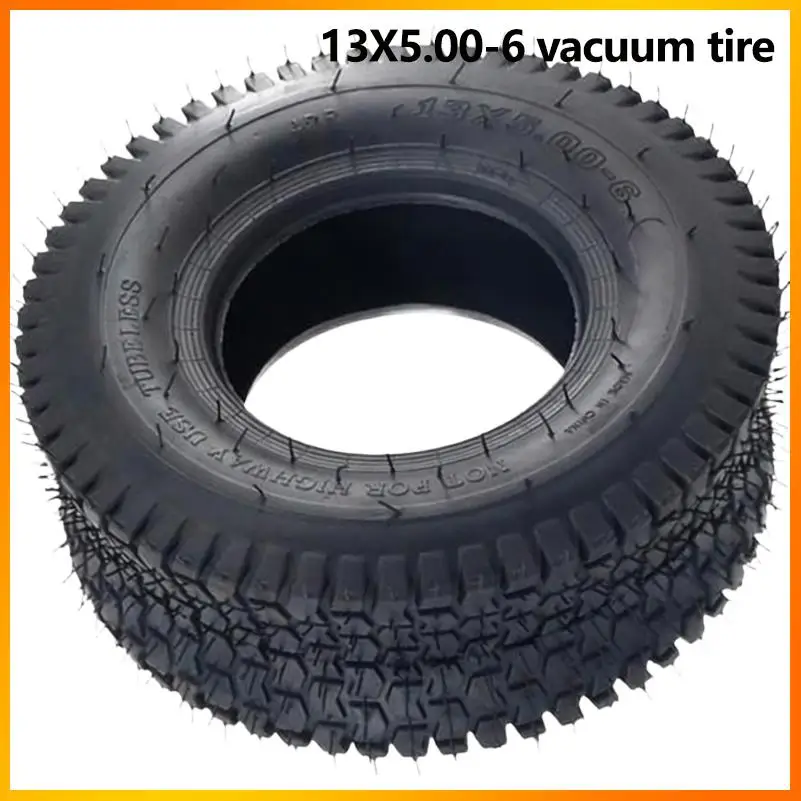 6-дюймовая вакуумная шина 13x5.00-6, подходит для 6-дюймовых шин для пляжных велосипедов, квадроциклов и картов.
6-дюймовая вакуумная шина 13x5.00-6, подходит для 6-дюймовых шин для пляжных велосипедов, квадроциклов и картов.