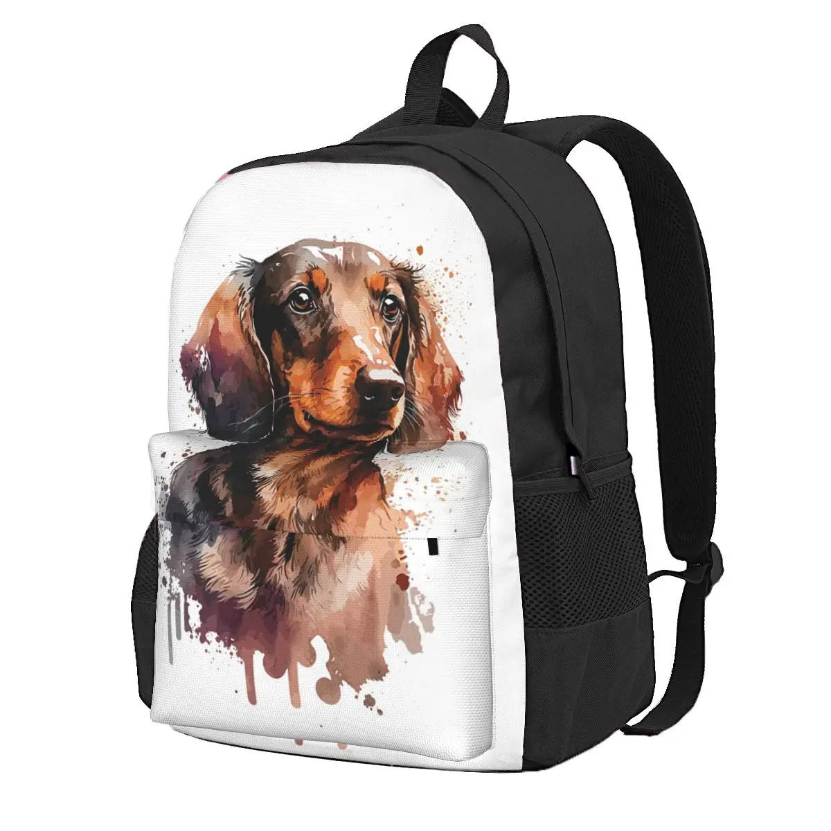 Dachshund Dog Animal Student Backpack School Bag Hiking Travel Daypack for Men Women Fashion Bookbag Shoulder Bags
Dachshund Dog Animal Student Backpack School Bag Hiking Travel Daypack for Men Women Fashion Bookbag Shoulder Bags