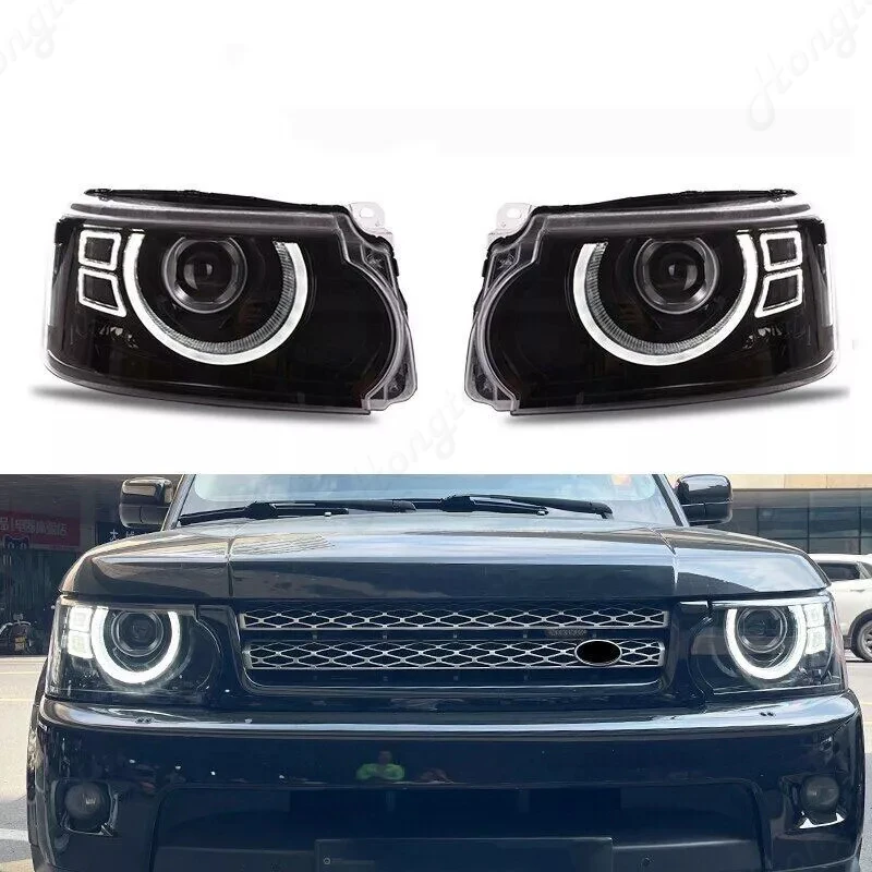 Для 2010-13/20-23 фары Land Rover Defender в сборе, модернизированные светодиодные фары, полностью светодиодный проектор, дневные ходовые огни
Для 2010-13/20-23 фары Land Rover Defender в сборе, модернизированные светодиодные фары, полностью светодиодный проектор, дневные ходовые огни