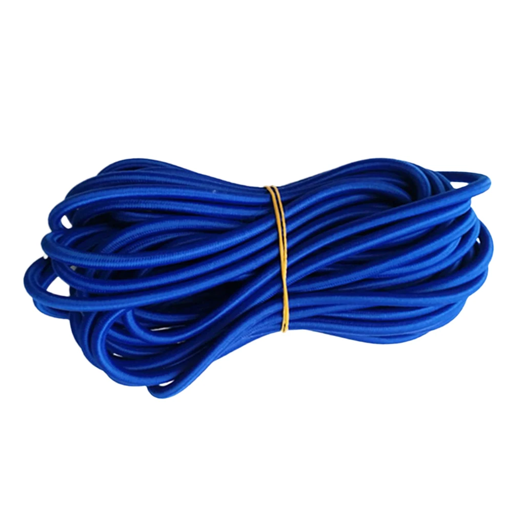 Durable Elastic Shock Cord Blue Bungee Rope for Boat Trailer Tent Poles Canopy and Outdoor Use
Durable Elastic Shock Cord Blue Bungee Rope for Boat Trailer Tent Poles Canopy and Outdoor Use