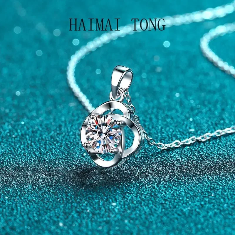 HAIMAITONG ожерелье для женщин ins Корейская мода четыре когтя 1 карат циклон муассанит бриллиантовое ожерелье PT950 платина
HAIMAITONG ожерелье для женщин ins Корейская мода четыре когтя 1 карат циклон муассанит бриллиантовое ожерелье PT950 платина