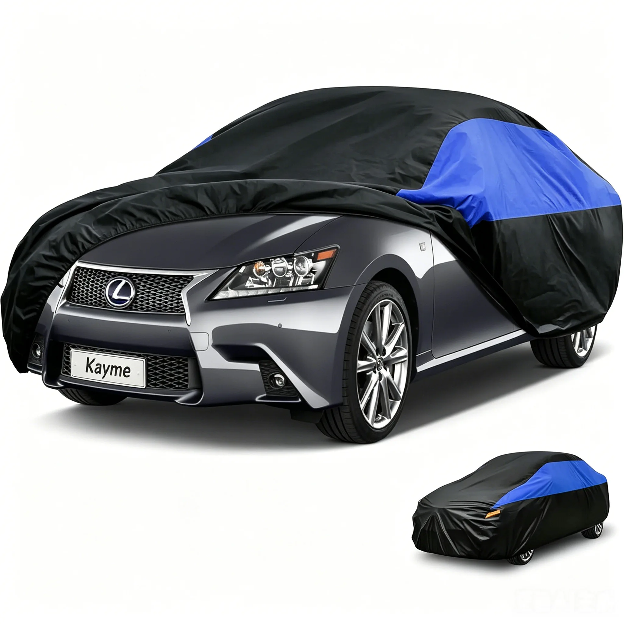 Kayme Outdoor Car Cover High-quality Dustproof Windproof Sun UV Rain Anti-Scratch Car Protector Suitable For 208 x 78 x 59inches
Kayme Outdoor Car Cover High-quality Dustproof Windproof Sun UV Rain Anti-Scratch Car Protector Suitable For 208 x 78 x 59inches