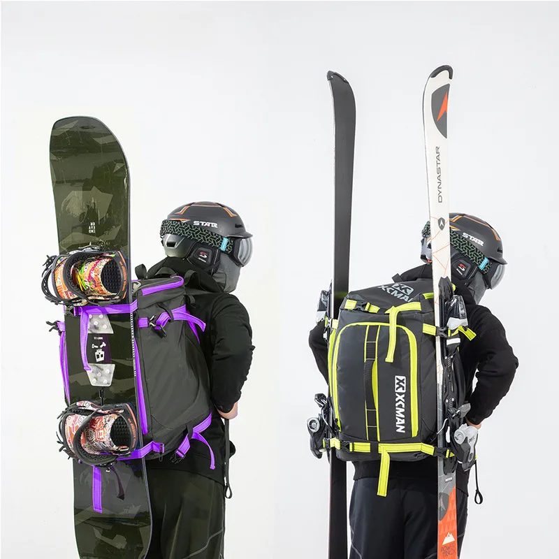 Рюкзак для лыж 50 л, большой водонепроницаемый рюкзак для снаряжения, с отделением для сухих и влажных вещей, отсек для ботинок, для сноуборда и лыж
Рюкзак для лыж 50 л, большой водонепроницаемый рюкзак для снаряжения, с отделением для сухих и влажных вещей, отсек для ботинок, для сноуборда и лыж