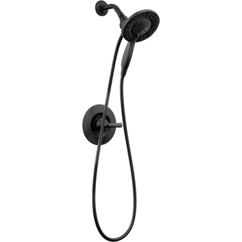Dea Arvo 14 Series Single-Handle Faucet, Trim Kit 4-Spray In2ition 2-in-1 Dual Hand Held Shower Head with Hose,Matte Black 14284
Dea Arvo 14 Series Single-Handle Faucet, Trim Kit 4-Spray In2ition 2-in-1 Dual Hand Held Shower Head with Hose,Matte Black 14284