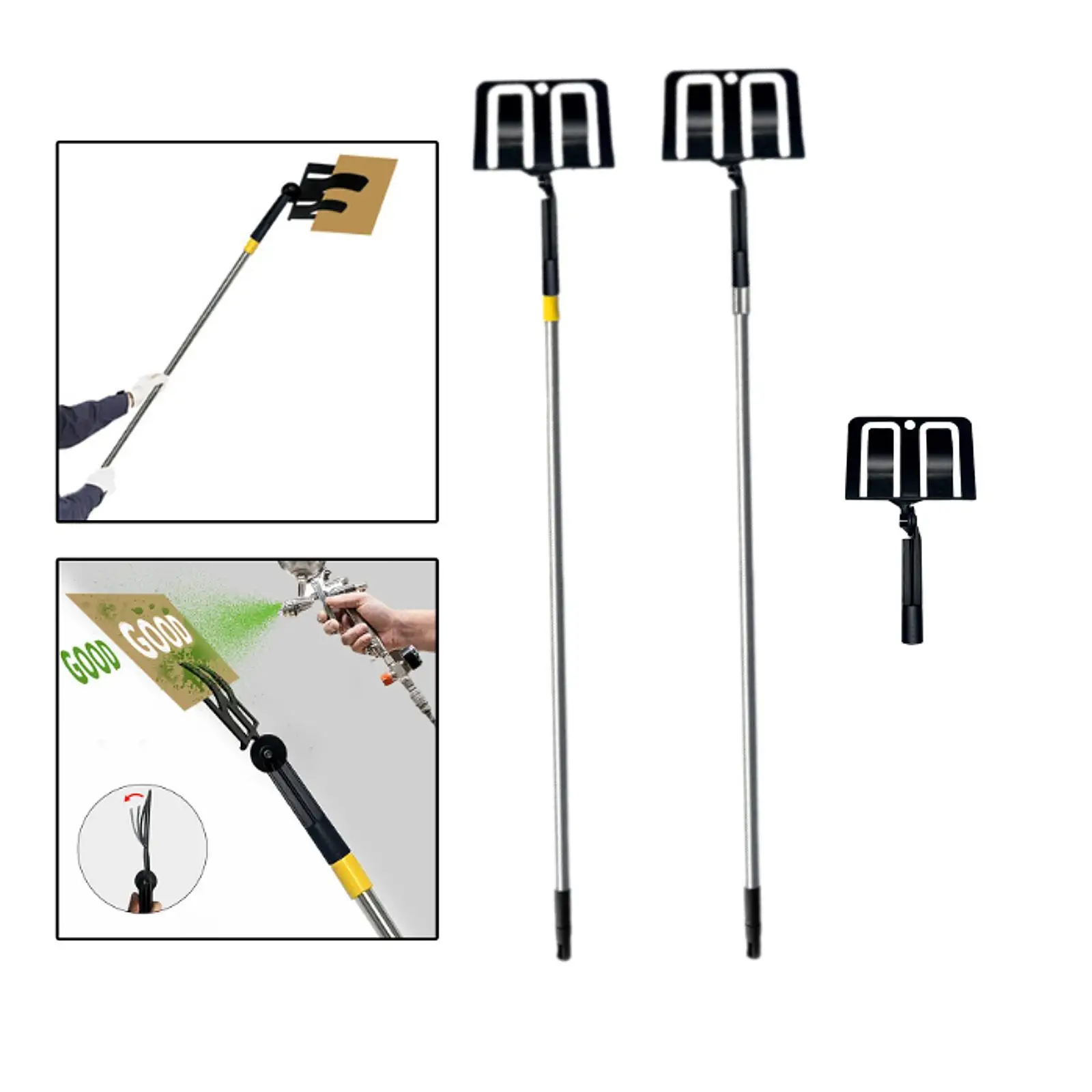 Paint Spray Block Holder Easy to Use Practical Flexible Professional Premium Baffle Cardboard Clip for Paint Brush or Spraying
Paint Spray Block Holder Easy to Use Practical Flexible Professional Premium Baffle Cardboard Clip for Paint Brush or Spraying