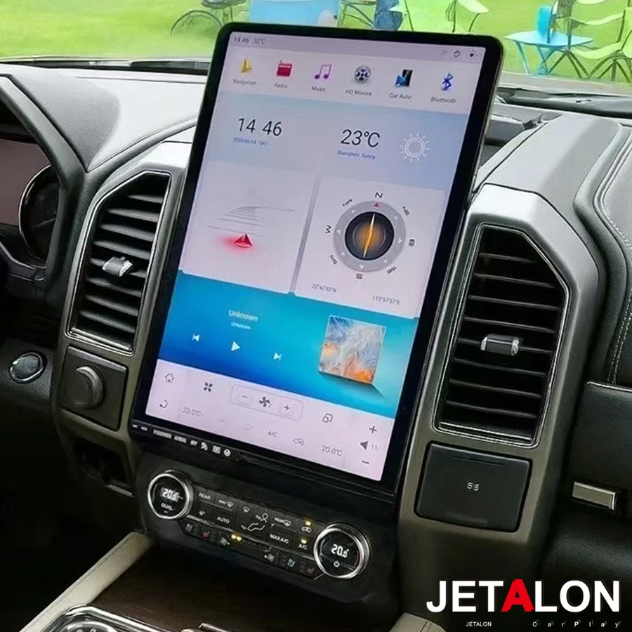 16,8-дюймовый Android 13 для Ford Expedition 2018-2021, автомобильный радиоприемник, поддержка оригинальной системы, стереоплеер в вертикальном стиле, экран Carplay
16,8-дюймовый Android 13 для Ford Expedition 2018-2021, автомобильный радиоприемник, поддержка оригинальной системы, стереоплеер в вертикальном стиле, экран Carplay