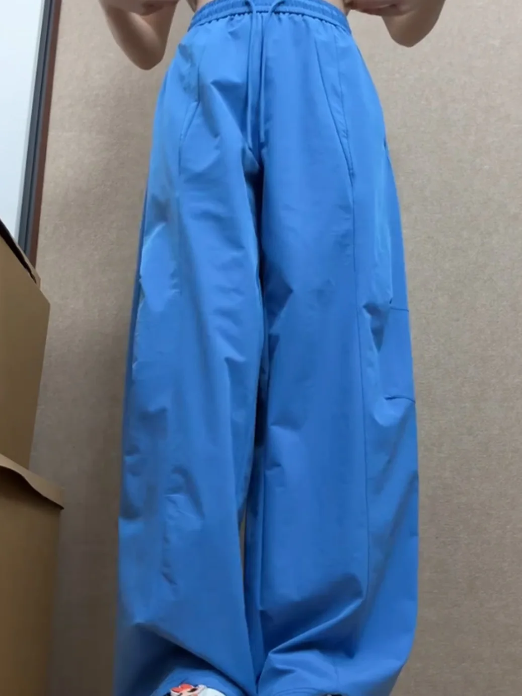 Slimming Effect American Style Loose Fit Thin Blue Wide Leg Pants Straight Cut Versatile Summer New Arrival Casual Trousers
Slimming Effect American Style Loose Fit Thin Blue Wide Leg Pants Straight Cut Versatile Summer New Arrival Casual Trousers