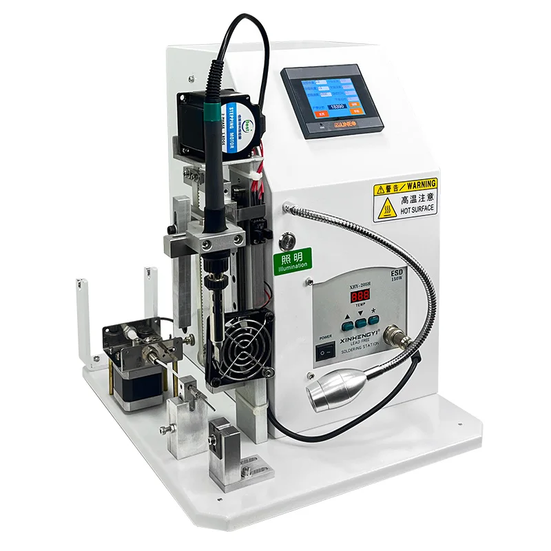 Semi-automatic soldering machine USB cable circuit board aviation plug chip non-standa
Semi-automatic soldering machine USB cable circuit board aviation plug chip non-standa