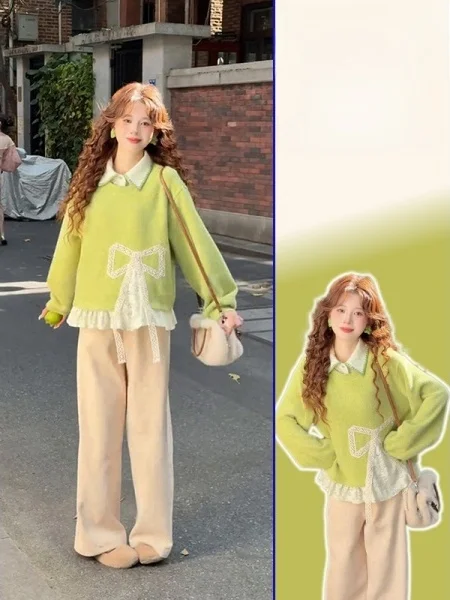 Женская толстовка больших размеров с кружевными вставками и пэчворком, весенняя новинка, свободный крой, визуально стройнящая, красивый топ с воротником и длинными рукавами
Женская толстовка больших размеров с кружевными вставками и пэчворком, весенняя новинка, свободный крой, визуально стройнящая, красивый топ с воротником и длинными рукавами