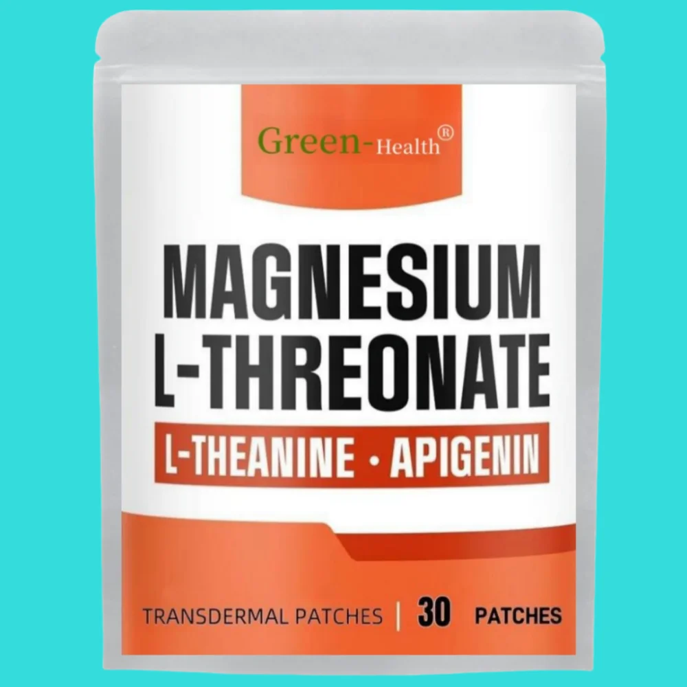 Magnesium L-threonate Transdermal Patches - 30 Patches One Month Supply
Magnesium L-threonate Transdermal Patches - 30 Patches One Month Supply