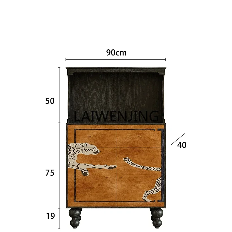 SGF dining side cabinet integrated against the wall living room multi-functional tea locker
SGF dining side cabinet integrated against the wall living room multi-functional tea locker