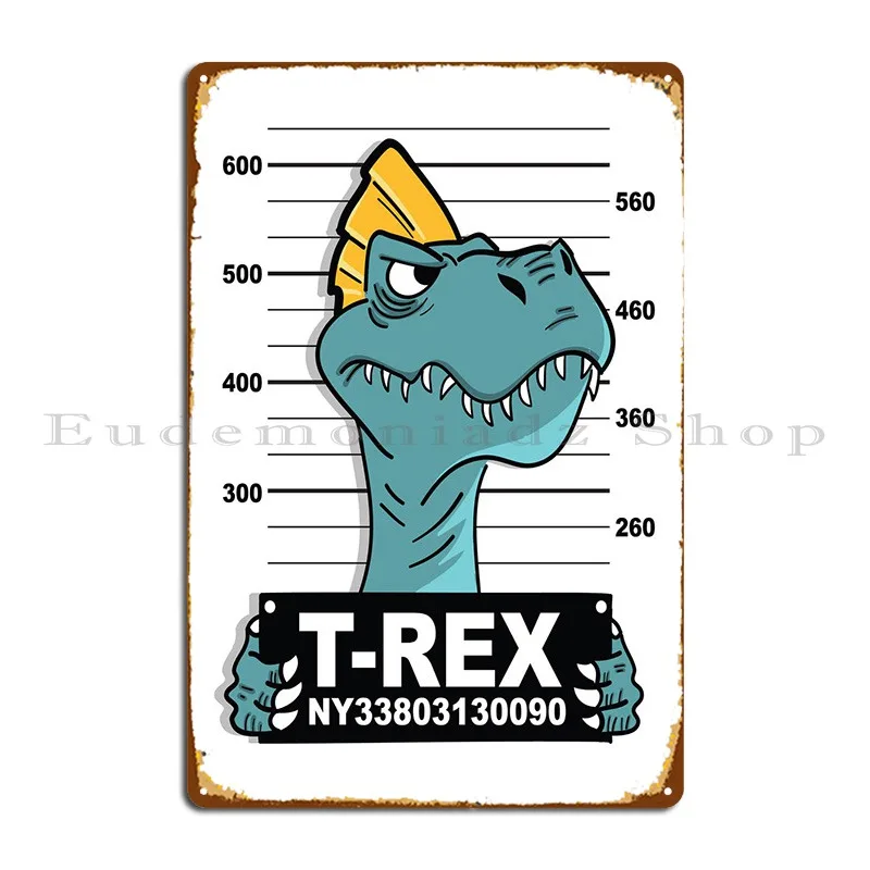 Wanted TRex Metal Sign Retro Garage Wall Decor Printed Club Tin Sign Poster
Wanted TRex Metal Sign Retro Garage Wall Decor Printed Club Tin Sign Poster