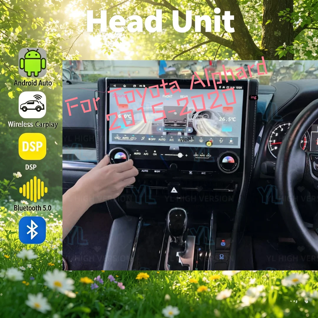 Android 13 CarPlay Car Radio For Toyota Alphard 2015-2020 RHD Touch Screen Multimedia Player GPS Navigation Head Unit Android Au
Android 13 CarPlay Car Radio For Toyota Alphard 2015-2020 RHD Touch Screen Multimedia Player GPS Navigation Head Unit Android Au