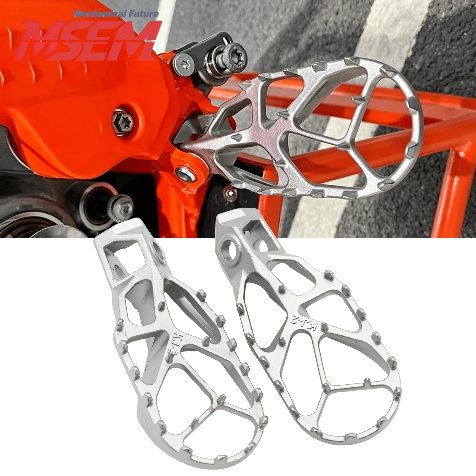 Universal Motorcycle Foot Pegs Footrest Pedals For Husqvarna FC FX TX TC 2023-2024 For KTM EXC EXCF XC XCF XCW SX SXF 150-500
Universal Motorcycle Foot Pegs Footrest Pedals For Husqvarna FC FX TX TC 2023-2024 For KTM EXC EXCF XC XCF XCW SX SXF 150-500
