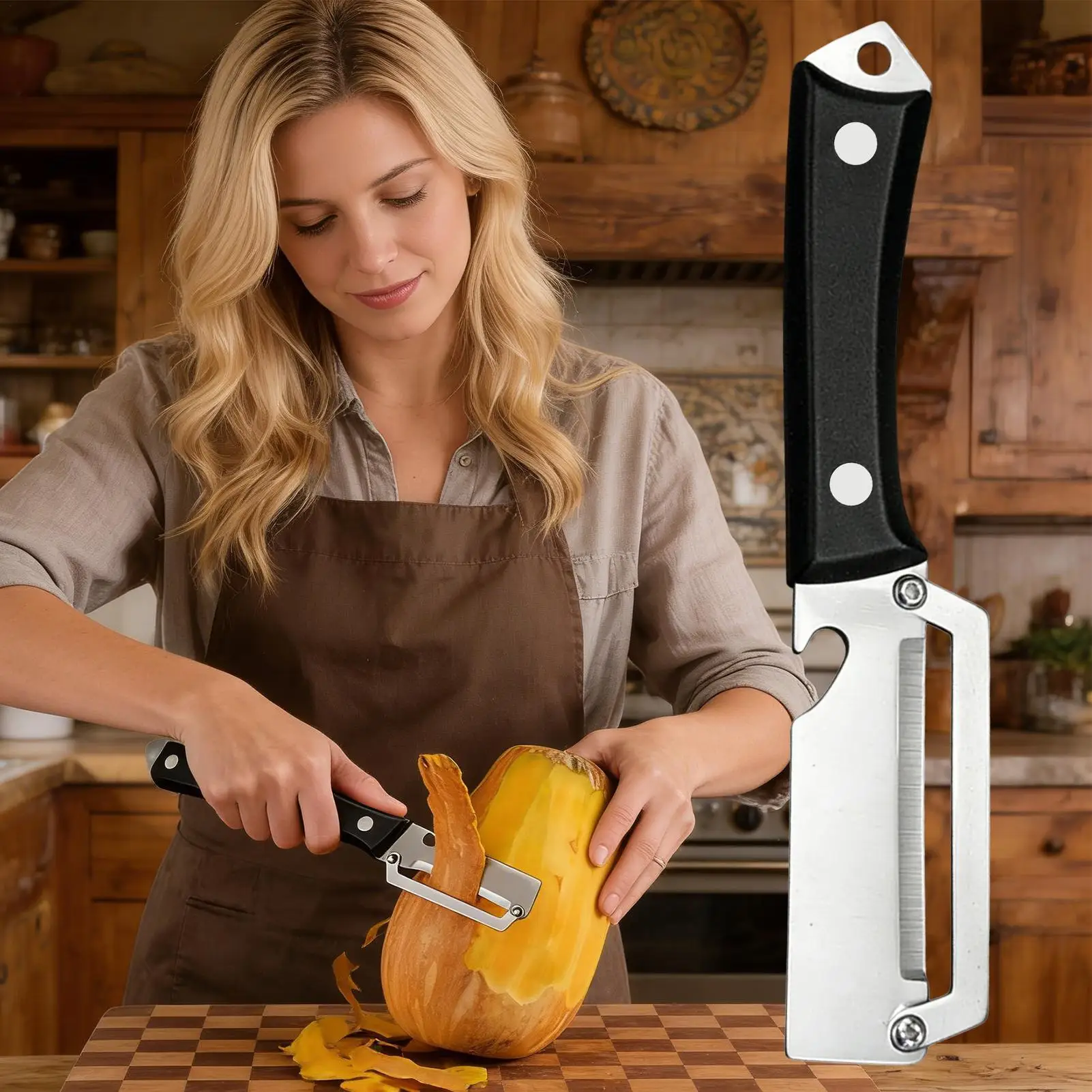 Non-Slip Multi-functional Tool Pineapple Peeler Ergonomic Stainless Steel Peeler For Sugarcane Potato Food Prep Cooking Potatoes
Non-Slip Multi-functional Tool Pineapple Peeler Ergonomic Stainless Steel Peeler For Sugarcane Potato Food Prep Cooking Potatoes