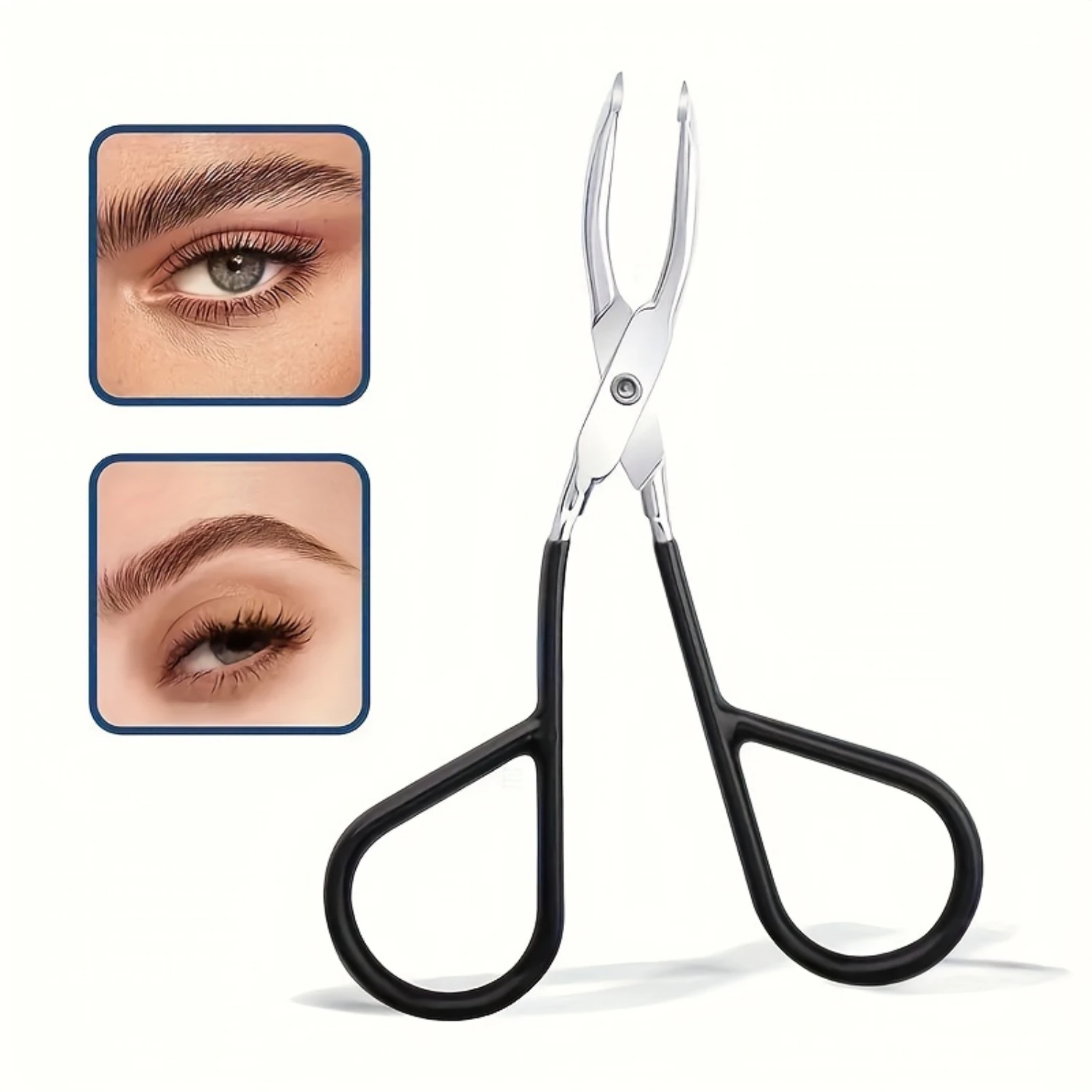 Easy-Grip Scissor Handle Eyebrow Tweezer - Precision Brow & Facial Hair Removal Tool For Men And Women
Easy-Grip Scissor Handle Eyebrow Tweezer - Precision Brow & Facial Hair Removal Tool For Men And Women