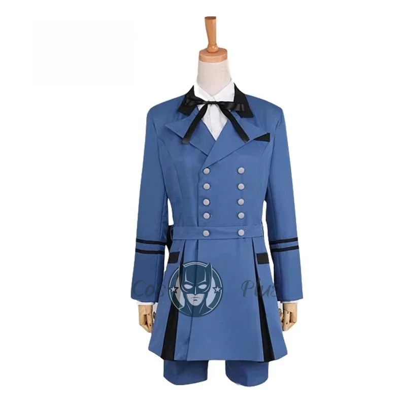 Ciel Phantomhive Cosplay Costume, Blue Color Halloween Party Unisex Uniform
Ciel Phantomhive Cosplay Costume, Blue Color Halloween Party Unisex Uniform