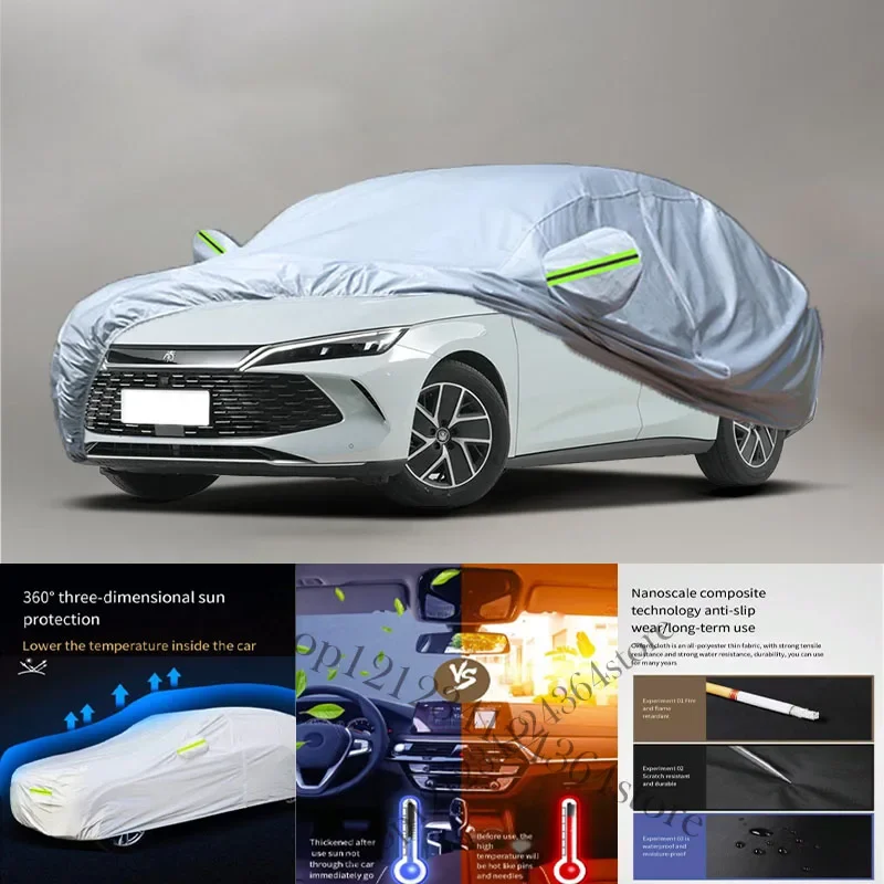 For BYD Qing L Auto Anti snow Anti dust Anti-uv Anti peeling paint And Anti Rainwater 210t car cover Car cover protection
For BYD Qing L Auto Anti snow Anti dust Anti-uv Anti peeling paint And Anti Rainwater 210t car cover Car cover protection