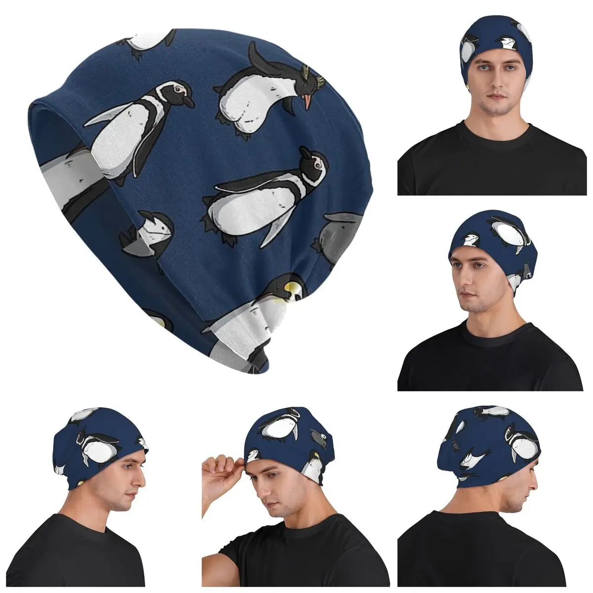 Cute Penguin Pattern (Dark Blue Variant) Warm Knitted Cap Hip Hop Bonnet Hat Autumn Winter Outdoor Beanies Hats for Unisex Adult
Cute Penguin Pattern (Dark Blue Variant) Warm Knitted Cap Hip Hop Bonnet Hat Autumn Winter Outdoor Beanies Hats for Unisex Adult