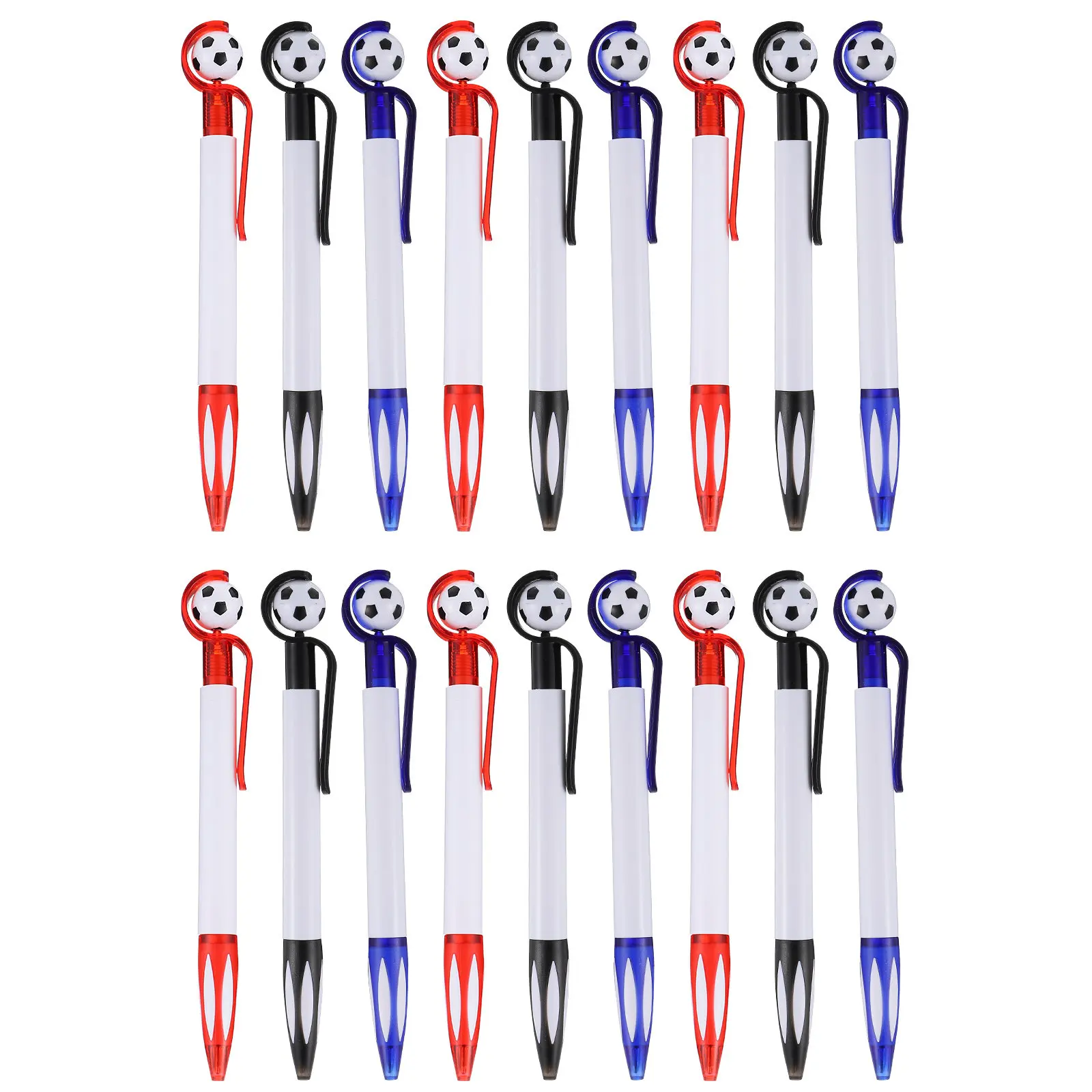18Pcs Soccer Ballpoint Pen High-End Materials Creative Design Portable Lightweight Gift Choice Multi-Use Pens
18Pcs Soccer Ballpoint Pen High-End Materials Creative Design Portable Lightweight Gift Choice Multi-Use Pens