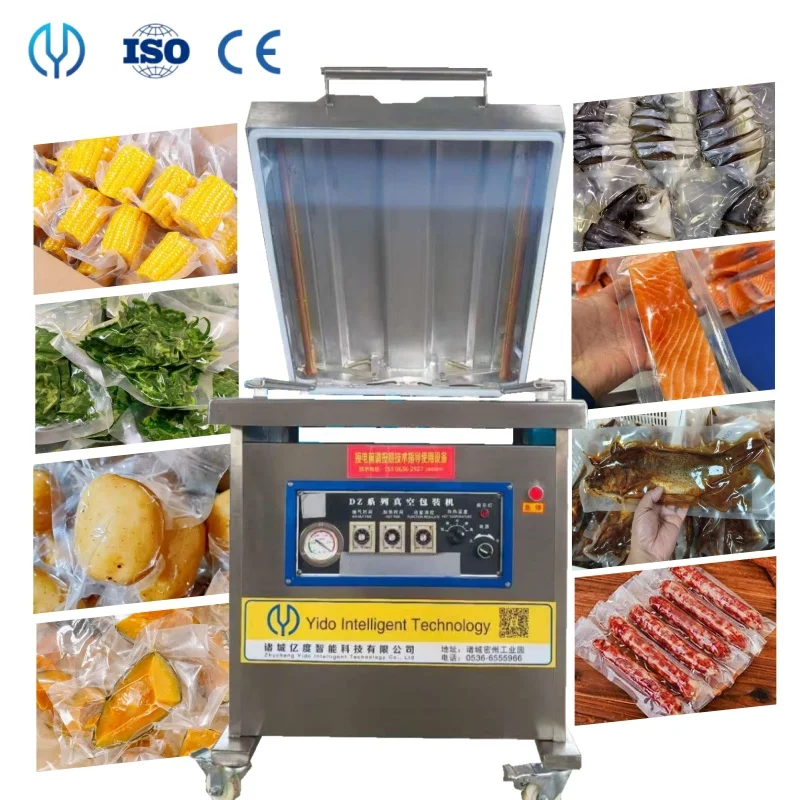 Single Chamber Sealing Vegetable Meat Vaccum Food Vacuum Packing Machine
Single Chamber Sealing Vegetable Meat Vaccum Food Vacuum Packing Machine
