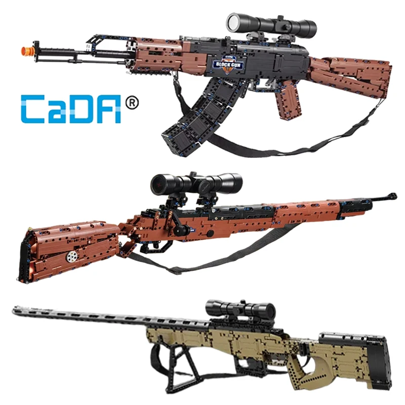 high power lens Cada City Police Military AWM Sniper Rifle series Building Blocks For Assault Rifle Bricks Toys Kids Gift
high power lens Cada City Police Military AWM Sniper Rifle series Building Blocks For Assault Rifle Bricks Toys Kids Gift