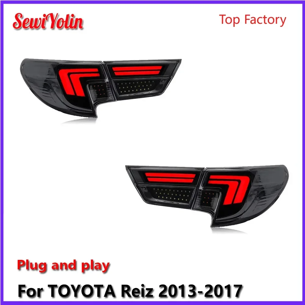 Автомобильные светодиодные задние фонари, аксессуары для TOYOTA Reiz Mark X 2013-2017, автоматический задний противотуманный фонарь DRL, стоп-сигнал, указатель поворота Plug And Play
Автомобильные светодиодные задние фонари, аксессуары для TOYOTA Reiz Mark X 2013-2017, автоматический задний противотуманный фонарь DRL, стоп-сигнал, указатель поворота Plug And Play