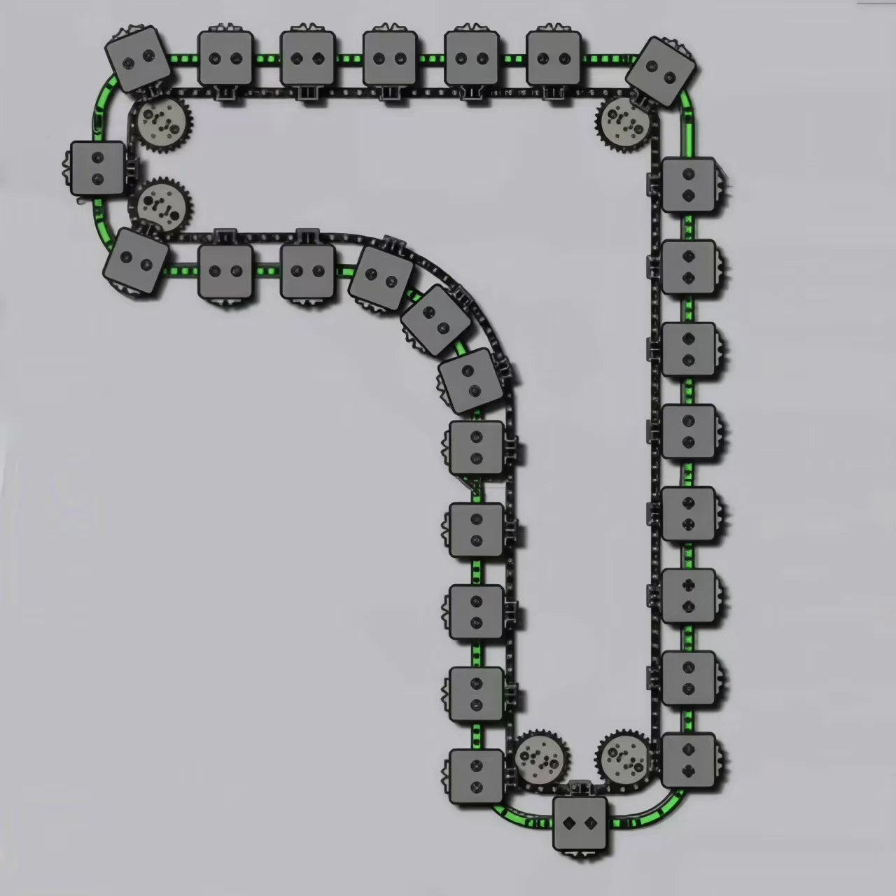 HCYSpecial-shaped Chain & Belt Type High-Precision Corrosion-Resistant Circular Guide Rail Conveyor Assembly Line | Customizable
HCYSpecial-shaped Chain & Belt Type High-Precision Corrosion-Resistant Circular Guide Rail Conveyor Assembly Line | Customizable