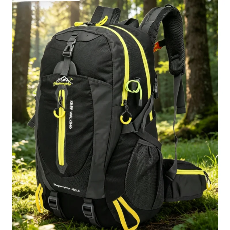 40L Water Resistant Travel Backpack, Laptop Daypack Wear-resistant Bag for Men Women Outdoor Camping Hiking Trekking Climbing
40L Water Resistant Travel Backpack, Laptop Daypack Wear-resistant Bag for Men Women Outdoor Camping Hiking Trekking Climbing