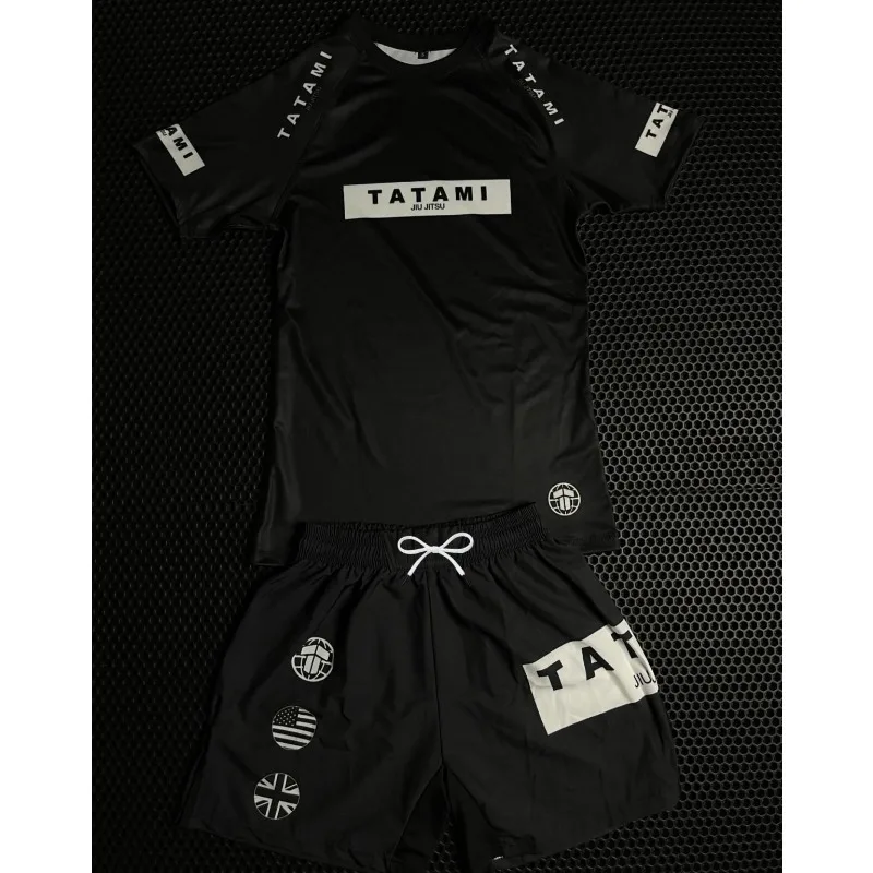 2026 New Fashionable Jiu-Jitsu Style Sports Suit: Durable Short-Sleeve T-Shirt + Shorts, Unisex Combat Training 2-Piece Set
2026 New Fashionable Jiu-Jitsu Style Sports Suit: Durable Short-Sleeve T-Shirt + Shorts, Unisex Combat Training 2-Piece Set
