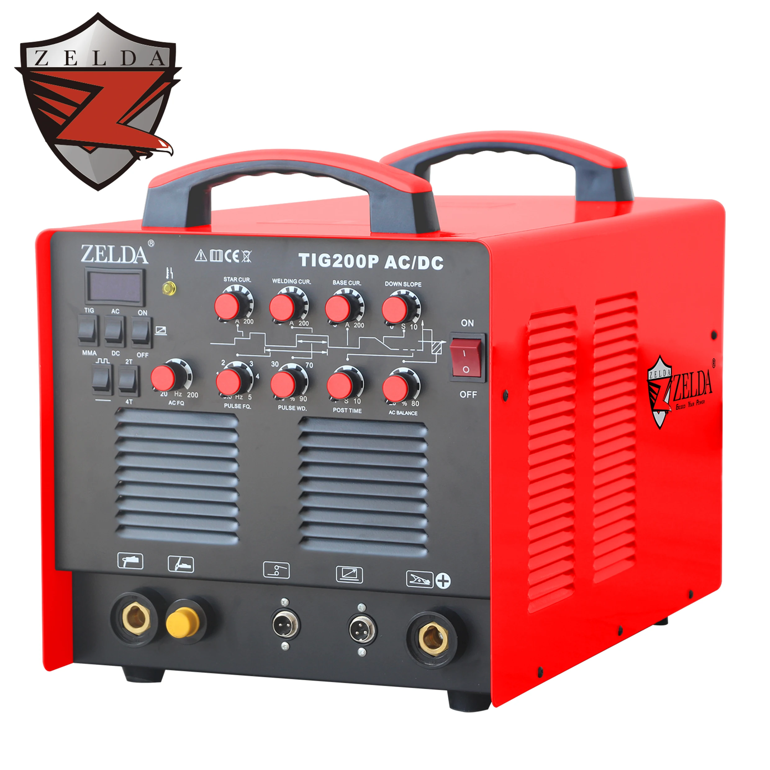 TIG-200P AC DC Welding Machine Can Welding Aluminum,Carbon Steel,stainless Steel TIG Welding Machine
TIG-200P AC DC Welding Machine Can Welding Aluminum,Carbon Steel,stainless Steel TIG Welding Machine